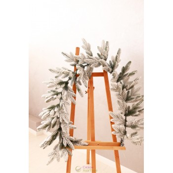 Гірлянда Засніжена "Роял Люкс" з литої хвої L-2м